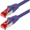 Produktbild: Helos Patchkabel S/FTP (PIMF) CAT 6 lila 20m (S/FTP, CAT6, 20 m) (191042)