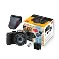 Produktbild: Kodak AZ426 schwarz, Kamera+Tasche+2. Akku+32GB SD Karte 42x Zoom / ZUBEHÖRPAKET