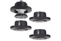 Produktbild: SO-TECH® Möbelfuß Höhenversteller für Ø 30 mm Topfbohrung, Höhenverstellung 10, (Spar-Set, 4-St), Tragkraft 175 kg pro Stück, Hersteller: Italiana Ferramenta