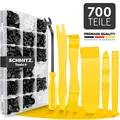 Produktbild: Befestigungsclips Auto Set + Demontage Werkzeug Innenraum Spreiznieten 700 Teile