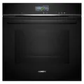 Produktbild: Siemens HS736G3B1, Smarter iQ700 Einbau-Dampfbackofen, 60 x 60 cm, Made in Germany, Hydrolyse Selbstreinigung, Bratenthermometer, Air Fry, Farb-Display, 4D Heißluft, Backautomatik, Pizzastufe, schwarz