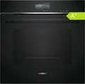 Produktbild: Siemens Einbau-Dampfbackofen iQ700 HS736G3B1 Schwarz/Edelstahl 71L A+ 60cm