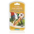 Produktbild: O-Tom Tick Twister Zeckenhaken orange 2 Stück für Hunde & Katzen schmerzfrei