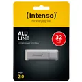 Produktbild: kQ Intenso USB Stick Alu Line 32 GB USB 2.0 Speicherstick silber