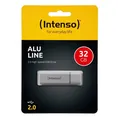 Produktbild: Intenso USB Stick Alu Line 4 8 16 32 64 128 GB Flash Drive Speicherstick USB 2.0