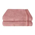 Produktbild: Schiesser Duschtuchset Skyline Color - 2-teilig - 70 x 140 cm - Altrosa