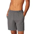 Produktbild: Skiny Loungehose Herren Hose kurz Cooling Deluxe Night (Stück, 1-tlg) gerader Beinausschnitt grau L