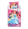 Produktbild: Disney Prinzessinnen Bettwäsche - 140x200 cm Baumwolle Kissen und Decke