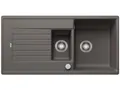 Produktbild: BLANCO ZIA 6 S | Granitspüle aus SILGRANIT vulkangrau | Einbauart: Einbau von Oben | reversibel | für 60 cm breite Unterschränke | Großes Becken | Reinigungsfreundliche Öberfläche | [100x50x20,2 cm]
