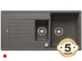 Produktbild: Blanco Zia 6 S Vulkangrau - 527 389 Granitspüle 60 cm Spülbecken Reversibel