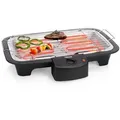 Produktbild: Tristar Elektrogrill Tristar BQ-2813 Elektro-Tischgrill – Tischgrill - Thermostat, 2000 W, 2000 W - Rauchfreies Grillen schwarz