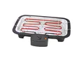 Produktbild: Tristar Elektrogrill/Tischgrill - Grillfläche 37x21cm, 2000 Watt, regelbare Heizstufe, inkl. Grillrost, BQ-2813