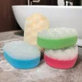 Produktbild: 4 x Massageschwamm Duschschwamm Badeschwamm Peeling Schwamm Körperpeeling Oval