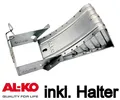 Produktbild: ALKO Unterlegkeil + Halter UK36 Hemmschuh verzinkt 1600kg 120mm breit UK 36
