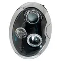 Produktbild: AUTO-STYLE Satz Scheinwerfer kompatibel mit BMW New Mini R50-R53 2001-2006 - Schwarz - inkl. Standlichtringen