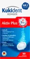 Produktbild: Kukident Aktiv Plus Gebissreiniger-Tabs 99 Stück 1030010001