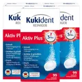 Produktbild: 3x Tabletki do czyszczenia protez KUKIDENT Active Plus 99 szt