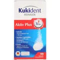 Produktbild: Kukident Aktiv Plus Zahnersatz-Reinigungstabletten, 99 St. Tabletten 2753703