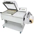 Produktbild: Allpax Haubenschrumpfmaschine 5540, 400V, 3700W, 500 x 200 x 380mm max. Produktgröße, 60 Stück/h