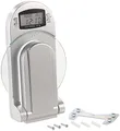 Produktbild: Rosenstein & Söhne Wandwaage: Digitale Küchenwaage zur Wandmontage, klappbar, Timer, 3 kg Tragkraft (Wandküchenwaage, Wandwaage Küche, Backen)