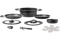 Produktbild: FVLFIL Brunner Alu Koch Set Pirate Ø24 Camping Outdoor Koch Geschirr Küche Topf Pfanne