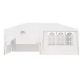 Produktbild: vidaXL Pavillon, Profi-Partyzelt mit Seitenwänden 4×6 m Weiß 90 g/m²