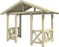 Produktbild: SKAN HOLZ Vordach Stralsund 7 natur 360x187 cm