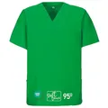 Produktbild: EXNER Medizinischer Schlupf-Kasack, OP-Kasack, Unisex, für Krankenpflege, Altenpflege, Farbe Kelly Green, Größe 7XL
