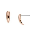 Produktbild: Skagen Women's Stainless Steel Push Back Earrings Rose Gold Tone mit Stein,6.6Lx6.6Wx2.5Hcm