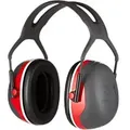 Produktbild: 3M Kapselgehörschutz Schwarz, Rot X3A-1
