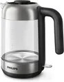 Produktbild: Philips 5000 Series Wasserkocher – 1,7L, Blaues Sensorlicht, 360°-Basis