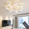 Produktbild: Eurohandisplay Deckenventilator mit LED Beleuchtung mit Fernbedienung Lichtfarbe/Helligkeit einstellbar Oszillierend 6 Geschwindigkeiten, timer 2 Stunden Sommer-, und Wintermodus YT (2127YT-7W white)