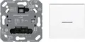 Produktbild: JUNG LED Tastdimmer Unterputz 1710DE | 3-210W | Drucktaster | universal | Phasenan/-abschnitt | Lichtwertspeicher
