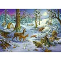Produktbild: Tiere im Winterwald, Sticker-Adventskalender