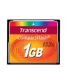 Produktbild: Transcend Flash-Speicherkarte 1 GB 133x CompactFlash (TS1GCF133)