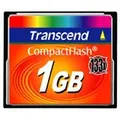 Produktbild: 1 GB Transcend Standard Compact Flash TypI 133x Bulk