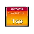 Produktbild: Transcend 1GB CompactFlash 133 Speicherkarte (CF-Karte) bis zu 30MB/s, unterstützt Ultra DMA-Übertragungsmodus 4 mit MLC NAND Flash, ideal für Einsteiger-DSLRs - TS1GCF133