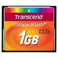 Produktbild: Transcend Compact Flash 1GB 133x Speicherkarte TS1GCF133 NEU OVP