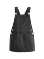 Produktbild: NEXT Mädchen Standard Trägerkleid aus Denim Schwarz 146