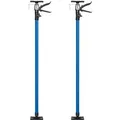 Produktbild: Tectake 2Er Set Teleksopstützen  Stufenlos Höhenverstellbar 115 – 290 cm  20 x 8 x 115 cm Blau