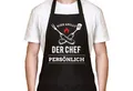 Produktbild: YORA Grillschürze für Männer lustig, (Set, 2-tlg., Grillschürze + personalisierbarer Urkunde), das perfekte Geschenk für alle Männer, die Grillen lieben