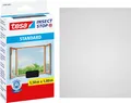 Produktbild: tesa Fliegengitter Standard Insektenschutz Fenster ohne Bohren grau 1,5 x 1,8 m