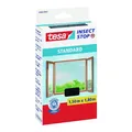 Produktbild: tesa Fliegengitter Stand Klettband für Fenster anthrazit 1,5m:1,8m