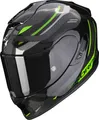 Produktbild: Scorpion EXO-1400 Evo Air Kydra Carbon Helm, schwarz/grün, 2XL (63/64)