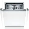 Produktbild: Bosch Serie 4 SMH4ECX28E Vollintegrierter Geschirrspüler, Höhe 81,5 cm, Breite 60 cm, VarioScharnier für besondere Einbausituationen