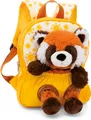 Produktbild: NICI Kinderrucksack gelb 2 in 1 mit Kuscheltier Roter Panda 25cm - Kindergartenr