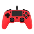 Produktbild: PS4 Gaming Controller Rot kabelgebunden Wired - Nacon Sony Playstation Lizenz