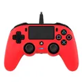 Produktbild: PS4 Gaming Controller Rot Wired kabelgebunden - Nacon Sony Playstation Lizenz