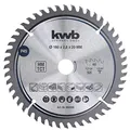 Produktbild: kwb Kreissägeblatt 160 x 20 mm, sehr feiner Schnitt, Sägeblatt geeignet für Arbeitsplatten, Holz und beschichtete Platten