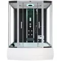 Produktbild: Home Deluxe Dampfdusche, Schwarz, Glas, 90 cm, Badezimmer, Baden & Duschen, Duschkabinen